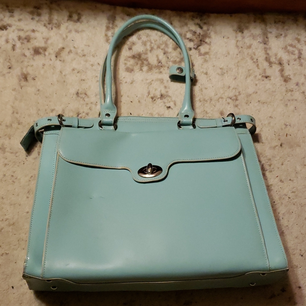 McKlein Winnetka Leather Briefcase